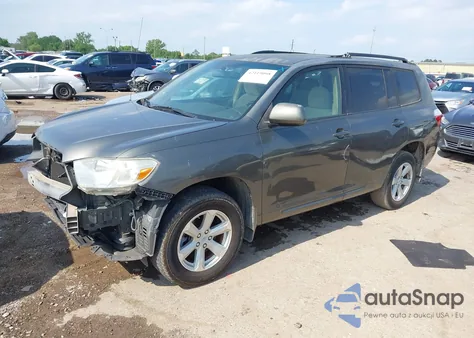 2009 Toyota Highlander from USA, damaged, VIN JTEDA41A492000626